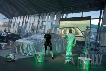 Презентация Ауди A4 в автосалоне Аэлита