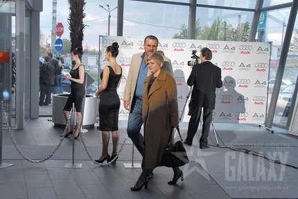Презентация Ауди A4 в автосалоне Аэлита