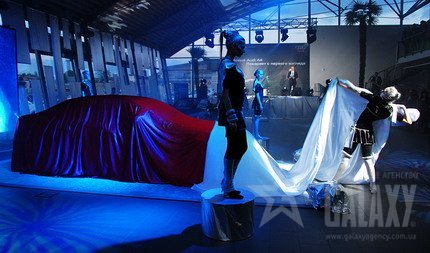Презентация Ауди A4 в автосалоне Аэлита
